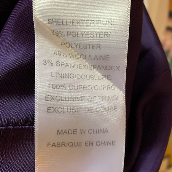 Tory Birch Purple Petra Sheath Dress - Picture 4 of 5